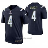 Maglia NFL Game Los Angeles Chargers 4 Michael Badgley Blu