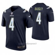 Maglia NFL Game Los Angeles Chargers 4 Michael Badgley Blu