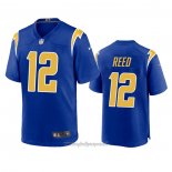 Maglia NFL Game Los Angeles Chargers Joe Reed Alternato Blu2