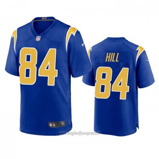 Maglia NFL Game Los Angeles Chargers K.j. Hill Alternato Blu2