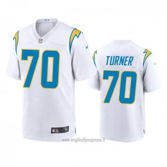 Maglia NFL Game Los Angeles Chargers Trai Turner 2020 Bianco
