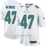Maglia NFL Game Miami Dolphins Alonso Bianco