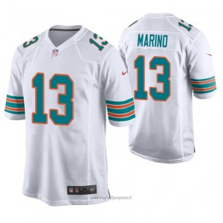 Maglia NFL Game Miami Dolphins Dan Marino Bianco Throwback