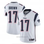 Maglia NFL Game New England Patriots 17 Antonio Brown Bianco