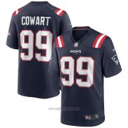 Maglia NFL Game New England Patriots Byron Cowart Blu