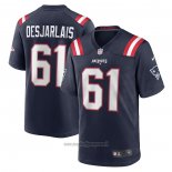 Maglia NFL Game New England Patriots Drew Desjarlais Blu