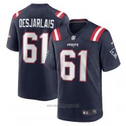 Maglia NFL Game New England Patriots Drew Desjarlais Blu