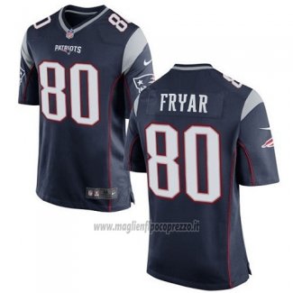 Maglia NFL Game New England Patriots Fryar Blu