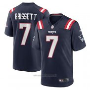 Maglia NFL Game New England Patriots Jacoby Brissett Nero1