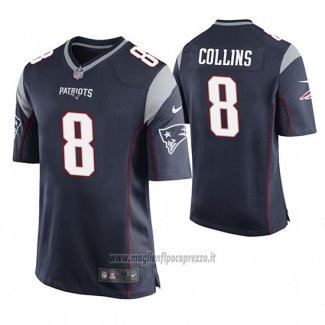 Maglia NFL Game New England Patriots Jamie Collins Blu