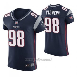 Maglia NFL Game New England Patriots Trey Flowers Blu Vapor Untouchable