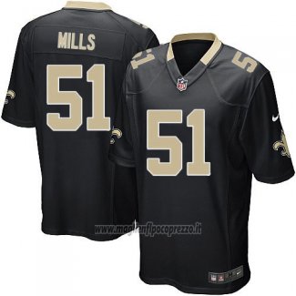 Maglia NFL Game New Orleans Saints Mills Nero