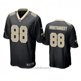Maglia NFL Game New Orleans Saints Ty Montgomery Nero
