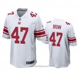 Maglia NFL Game New York Giants Cameron Brown Bianco