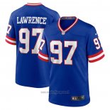 Maglia NFL Game New York Giants Dexter Lawrence Classic Blu