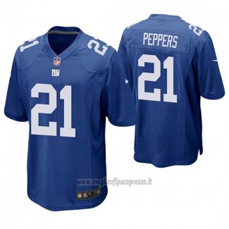 Maglia NFL Game New York Giants Jabrill Peppers Blu