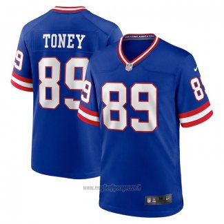 Maglia NFL Game New York Giants Kadarius Toney Classic Blu
