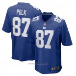 Maglia NFL Game New York Giants Makai Polk Home Blu
