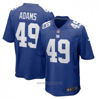 Maglia NFL Game New York Giants Matthew Adams Blu