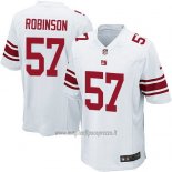 Maglia NFL Game New York Giants Robinson Bianco