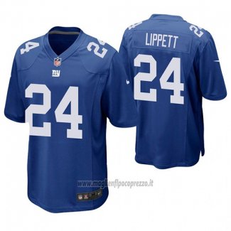 Maglia NFL Game New York Giants Tony Lippett Blu