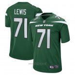 Maglia NFL Game New York Jets Alex Lewis Verde