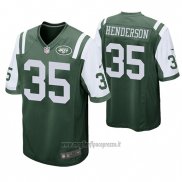 Maglia NFL Game New York Jets De'angelo Henderson Verde