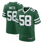 Maglia NFL Game New York Jets Eric Watts Verde