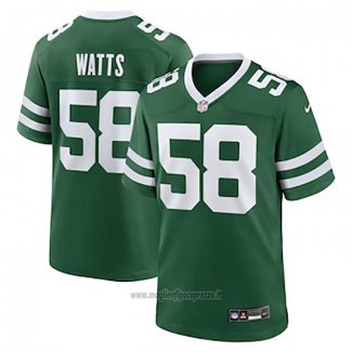 Maglia NFL Game New York Jets Eric Watts Verde