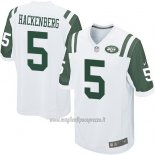 Maglia NFL Game New York Jets Hackenberg Bianco