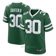 Maglia NFL Game New York Jets Michael Carter Ii Verde1