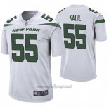 Maglia NFL Game New York Jets Ryan Kalil Bianco