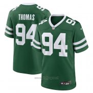 Maglia NFL Game New York Jets Solomon Thomas Verde1
