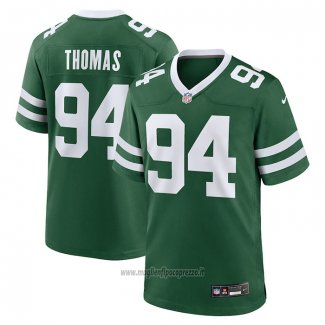 Maglia NFL Game New York Jets Solomon Thomas Verde1
