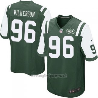 Maglia NFL Game New York Jets Wilkerson Verde