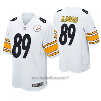 Maglia NFL Game Pittsburgh Steelers Vance Mcdonald Bianco