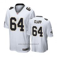 Maglia NFL Game Saints Will Clapp Bianco