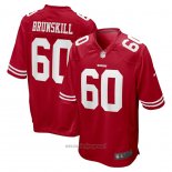 Maglia NFL Game San Francisco 49ers Daniel Brunskill Rosso