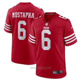Maglia NFL Game San Francisco 49ers Malik Mustapha Rosso