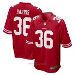 Maglia NFL Game San Francisco 49ers Marcell Harris Rosso
