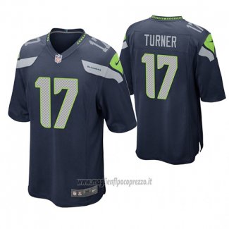 Maglia NFL Game Seattle Seahawks Malik Turner Blu