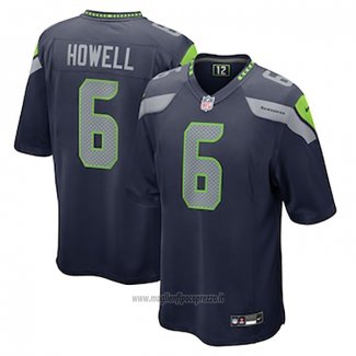 Maglia NFL Game Seattle Seahawks Sam Howell Blu