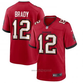 Maglia NFL Game Tampa Bay Buccaneers Tom Brady 2020 Vapor Rosso