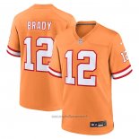 Maglia NFL Game Tampa Bay Buccaneers Tom Brady Throwback Arancione