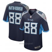 Maglia NFL Game Tennessee Titans David Martin-Robinson Blu