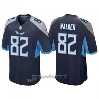 Maglia NFL Game Tennessee Titans Delanie Walker 2018 Blu
