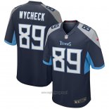 Maglia NFL Game Tennessee Titans Frank Wycheck Retired Blu