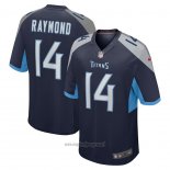 Maglia NFL Game Tennessee Titans Kalif Raymond Blu