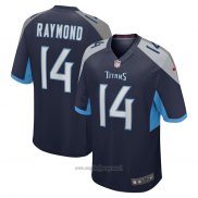 Maglia NFL Game Tennessee Titans Kalif Raymond Blu