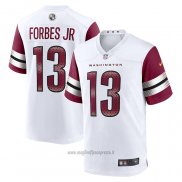 Maglia NFL Game Washington Commanders Emmanuel Forbes JR. Away Bianco